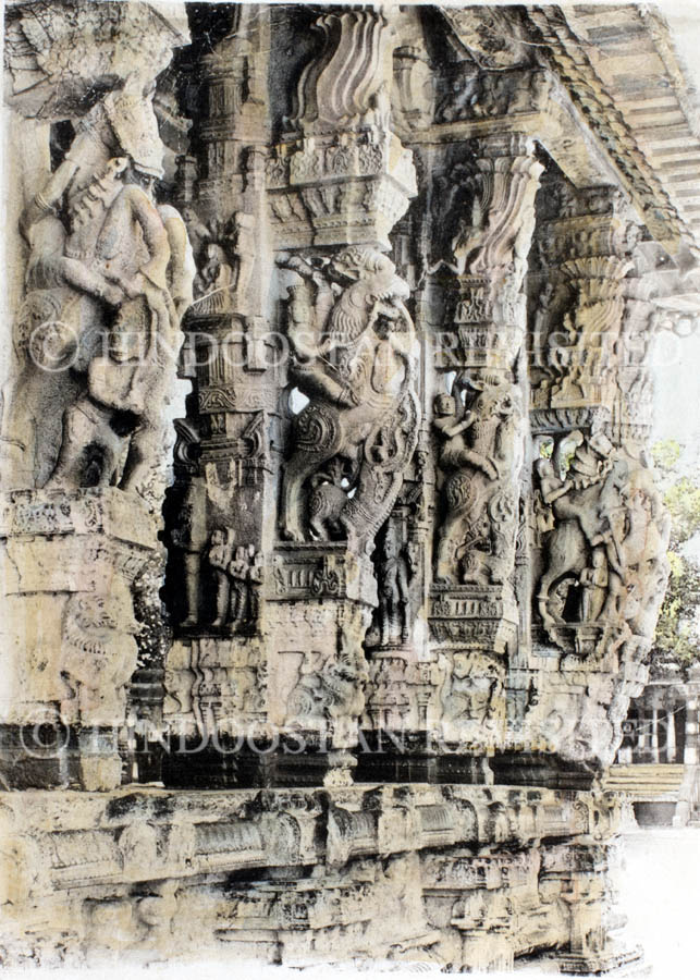 /data/Original Prints/Topography Views, City Views, Landscapes/HALL OF 100 COLUMNS CONJEEVERAM.jpg